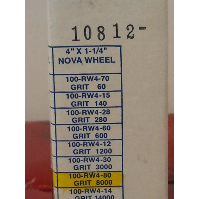 Diamond Pacific 4" NOVA Diamond Pacific GRIT 8000 Cabbing Sanding