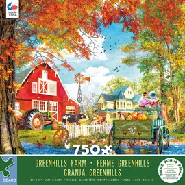 Ceaco - Dominic Davison - Greenhills Farm - 750 Piece Jigsaw Puzzle