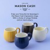 Mason Cash Impressions Durable Stoneware 350ml Grey Mug, Ceramic, 13