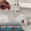 L LIKED 40 x 30mm Blank White Dissolvable Labels for