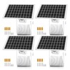 4 Pack 7W Solar Panel Charger Compatible with Ring Outdoor