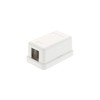 Networx Keystone Jack Surface Mount Boxes (1 Port, White)