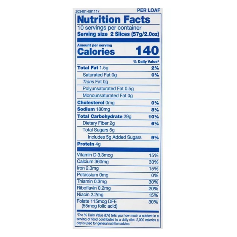 Wonder Bread Family Loaf Pack of 2