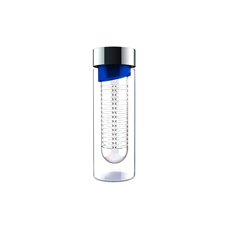 Asobu Drinkware Flavour It blue/silver 16OZ / 480ML