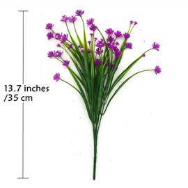 Artificial Flowers, CATTREE Plastic Camellia Fake Plants Wedding Bridal Bouquet Party Indoor Outdoor DIY Home Garden Verandah Office Table Centerpieces Arrangements Decoration - Rose 4 pcs