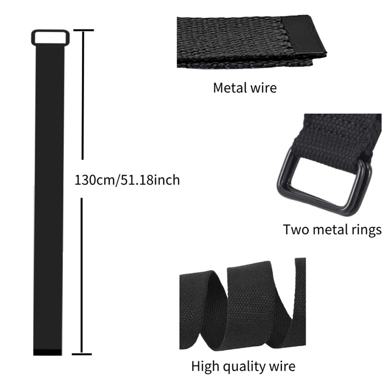 Web Belt for Men 2Pcs 51.18inch Casual Canvas Belt with