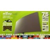 MOHU Sail Amplified Outdoor/Attic Multi-Directional HDTV Antenna 75-Mile Range