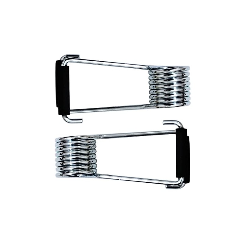 4 Packs Universal Butterfly Spring Door Closer Self-Closing with Rubber
