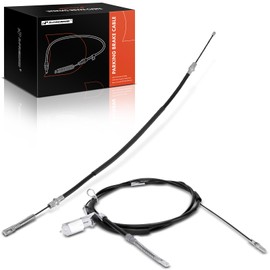 A-Premium Rear Driver and Passenger Side Parking Brake Cable Assembly Compatible with Ford Models: F-150 F150 2004-2005, Crew Cab Pickup, 2-PC Set - Replace# 5L3Z2A635AA, 5L3Z2A635C