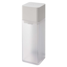 Yamazaki 5718 Magnetic Seasoning Bottle, White, Approx. W2.2 x D 2.2 x H 6.8 inches (5.5 x 5.7 x 17.2 cm), Tower Refill, Airtight, Easy to Open and Close, Disassemble and Washable