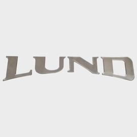 Lund Boat Raised Emblem Logo Decal Sticker