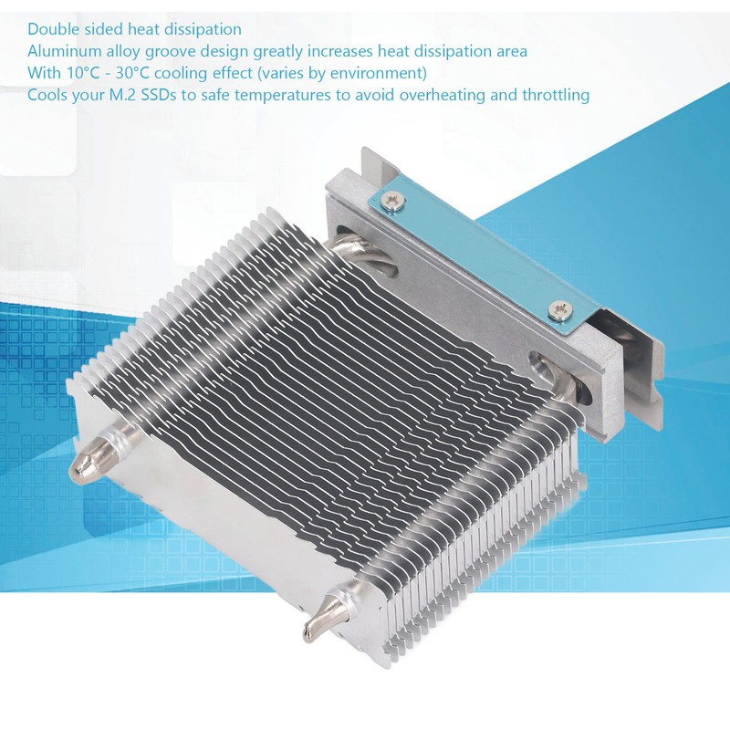M.2 2280 SSD Heatsink Support PCIe 5.0 AGHP 6MM Heat