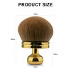 1 Piece Large Make Up Brush Gold Handle & Skin