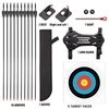 LWANO 42" Bow and Arrow Set for Kids, Archery Beginner