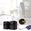JacobsParts 1ft 2-RCA Male Plug to 3.5mm Female Aux Stereo
