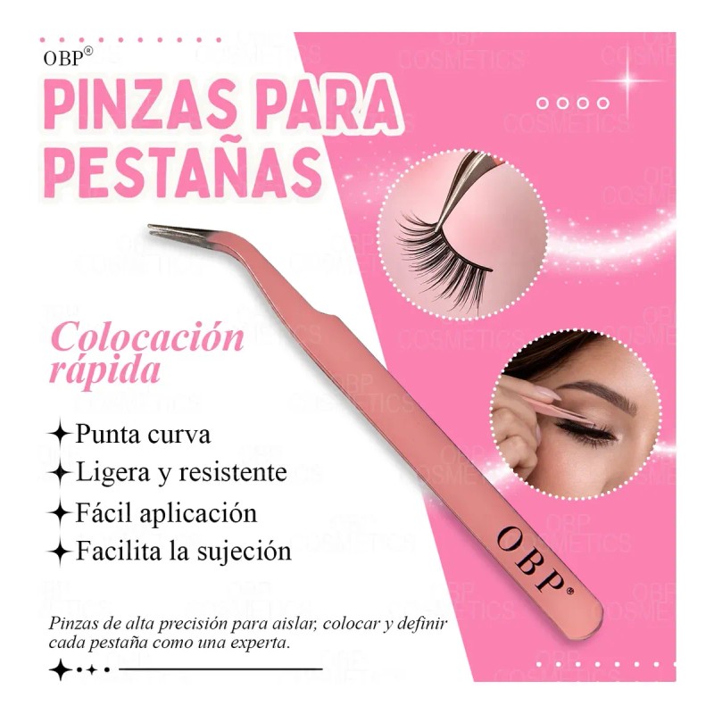 Obp Kit Completo Extensiones De Pestañas 30d 40d/9-16 Mm