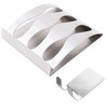 Stainless Steel Toothbrush Holder 3 Holes, Razor Holder 1 Holes