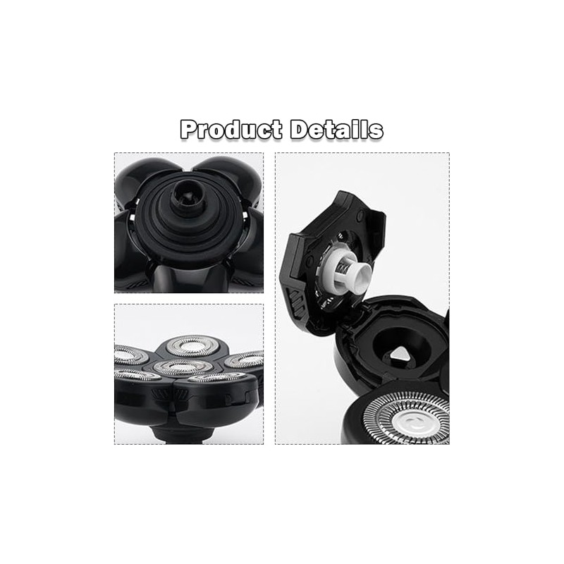 Head Shaver Replacement Heads, Universal Replacement Blade Head Shaver，Replacement Cutter