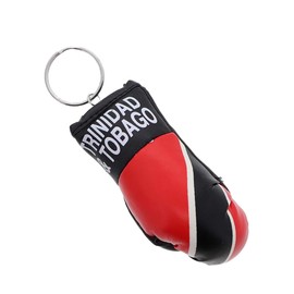Triniad & Tobago flag small boxing glove keychain