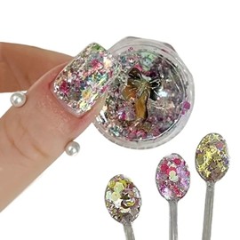 Nail art holographic aurora sequin mix glitter 11 types-WFHTSZ1 sequin mix glitter-17 / 네일아트 홀로그램 오로라 스팽글 믹스 글리터 11종-WFHTSZ1 스팽글 혼합글리터-17
