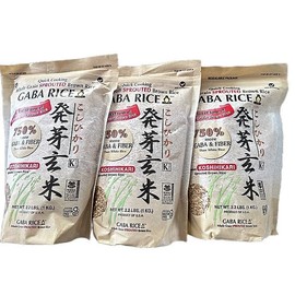 GABA Sprouted Brown Rice 2.2 lbs 3 Packs in Sprout Talk's Package