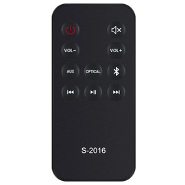 Replacement Remote Control Applicable for ONN ONA18SB001 100002635 16 Inch Slim 2.0 Channel Wirless Soundbar Speaker System