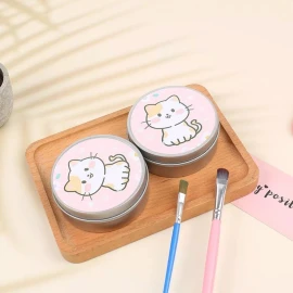 Veraly 2 Estuche Limpia Brocha Seco Maquillaje Esponja Ecológico
