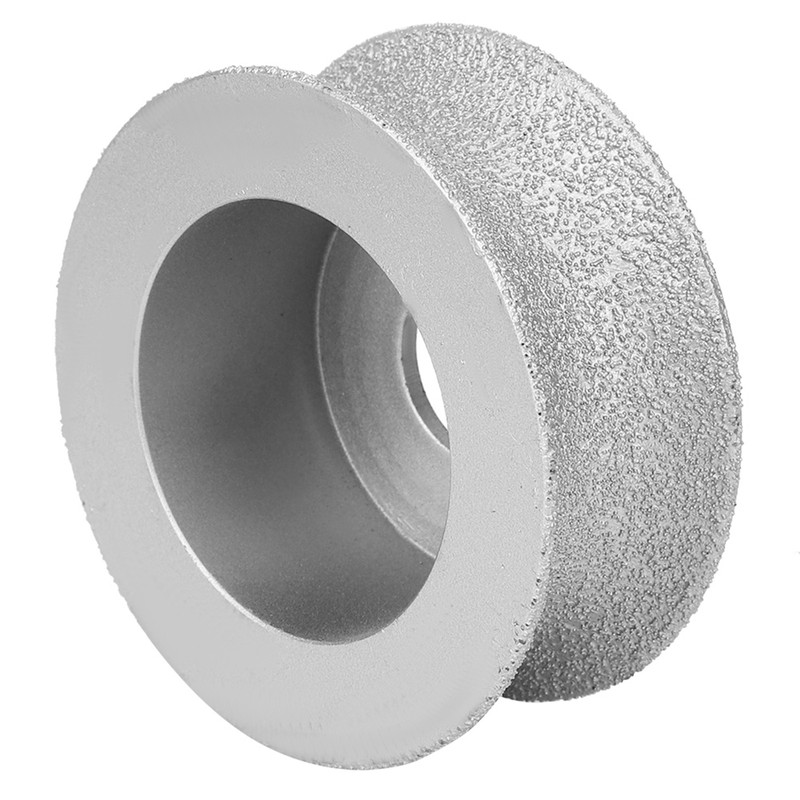 7.3cm Brazed Diamond Grinding Wheel Concave Abrasive Wheel for Stone