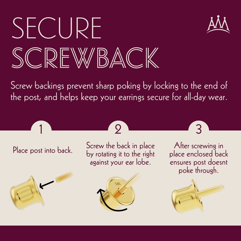 14k Yellow Gold Tiny Solitaire Made with Cubic Zirconia Round