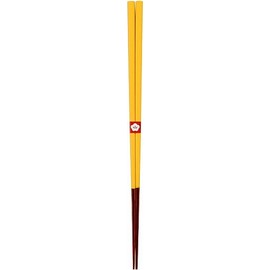 Kawai 104669 Chopsticks Made in Japan Traditional Color Chopsticks Yamabuki 9.1 inches (23 cm)