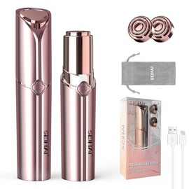 Facial Hair Removal for Women, SEIHAI Hair Removal Device, Face Razors for Women, Personal Care Products/Facial Hair Remover for Face, Lip, Chin, Included 2 x Replacement Heads