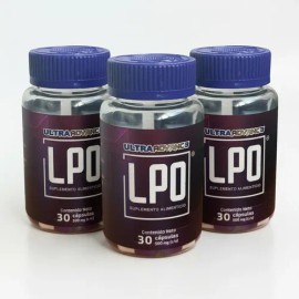 3 Pieza Lpo Ultra Adavance 500 Mg Perdida Control Peso Lipo                                                                                           