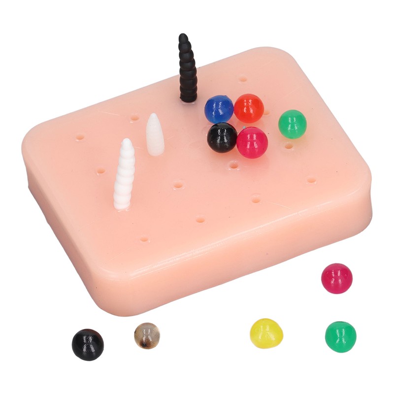 Pimple Popping Toys Elastic Acne Squeezing Funny Toy Balls Worm