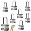 Master Lock - Keyed Alike Locks 3NKALF-8 w/BumpStop Technologiy