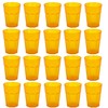 Engelland - 20 x Plastic Cups Drinking Cups Orange Cocktail