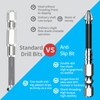 High Magnetic Screwdriver Drill Bit Set, New Anti Slip Magnetic