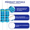 Innfeeltech 15 Pcs 5W 1% Tolerance 470 Ohm Metal Film