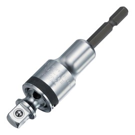 TOP EUA-3TS EUA-3TS Strong Shaft Universal Socket Adapter for Electric Drills, 0.37 inches (9.5 mm), 3/8, 40 V, Made in Japan