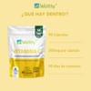 Wellthy Vitamina Cápsulas 300mg Solo Cápsula Día Vcaps Capsulas Veganas