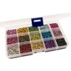 Summer-Ray SS10 2.8mm Assorted Colour Hot Fix Rhinestuds In Storage