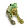 Folkmanis Puppets Mini Sitting Frog Finger Puppet