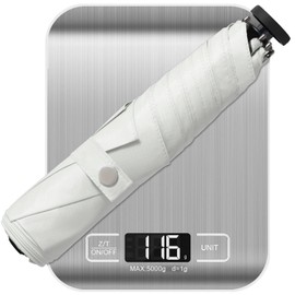 【JIS Standard Ultra Lightweight Carbon Umbrella from 110g】Ycssaw Parasol, Folding Umbrella, 100% UV Cut Rate, For Rain or Sunshine, Men, Women, Light Blocking, Heat Shielding, Super Water Repellent