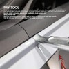 Bewinner 4140 Steel Pry Bar, Auto Trim Removal Tool, Pocket