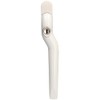The Venetian Slimline Espag Window Handle in White - Low