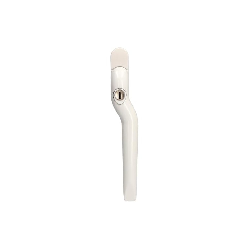 The Venetian Slimline Espag Window Handle in White - Low