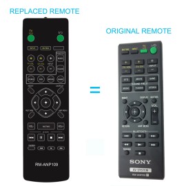 For Sony New Sony AV RM-ANP109 Replaced Remote for HT-CT260 HT-CT260C HT-CT260H HT-CT660