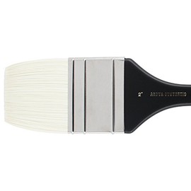 Jackson's: Akoya White Synthetic Bristle Hair Brush: Mottler – 2 in