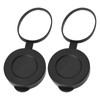 LT Easiyl Pack of 2 Rubber Lens Caps Lens Cover