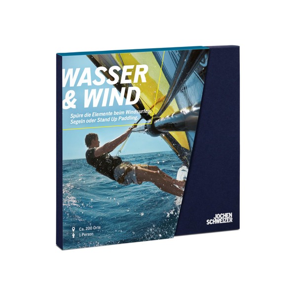 JOCHEN SCHWEIZER Water & Wind Gift Box, Approx. 59 Experiences