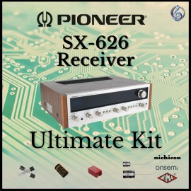 Pioneer SX-626 Receiver Ultimate Upgrade Kit Genuine Parts Restoration